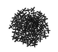 SUPVOX 100 pièces Connecteur Barbelé Irrigation Goutte à Goutte Raccord Fileté pour Tuyau Micro-Irrigation Installation Simple pour Jardin Potager Pelouse Système Arrosage Automatique