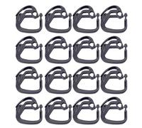 SUPVOX 100 Pièces Crochets Filet D'Ombre Clips Fixation 3.40X3.00Cm Accessoires Jardin Serre Maintien Stable Installation Facile Pour Filet Extérieur