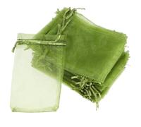 SUPVOX 100 pièces Filet de Protection Fruits avec Cordon Sacs Insectes et Oiseaux pour Jardinage Multi Usages Vert