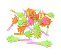 SUPVOX 100 Pièces Hand Clappers Noisemakers Lightweight Plastic Party Noise Maker Toys for Sporting Events Birthday Celebrations and Outdoor Activities