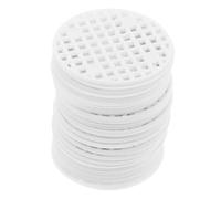 SUPVOX 100 pièces Mesh Pads for Plant Pots Drainage Hole Covers Breathable Plastic Filters for Bonsai Flowerpot and Root Aeration