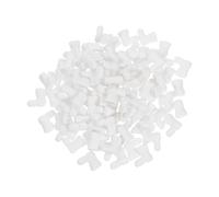 SUPVOX 100 Pièces Mini de Noël Blanches pour Décorations Maison de Poupée Accessoires Artisanat de Noël pour Centre de Table DIY et Ornements Festifs