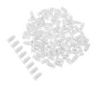 SUPVOX 100 Pièces Organisateur de Câbles USB en Plastique Blanc Trou de 4,1mm, Protège et Range Facilement Les Câbles de Charge pour Usage Domestique