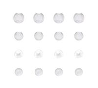 SUPVOX 100Pcs Coussinets d'oreille Coussins d'oreille Confort pour Clips sur Boucles d'oreilles