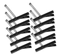 SUPVOX 100pièces Lot de Pinces à Cheveux à Ressort Métal pour Création de Coiffures et Accessoires de Cheveux DIY
