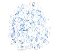 SUPVOX 100pièces Mini Sucettes Décoration Shower Jouets Sucettes Cadeaux Fête Prénatale Accessoires Diy Set De Compacte Et Légère