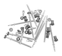 SUPVOX 10ensembles Vis De Réglage De Tension De Chaîne pour Tronçonneuse Kit De Tendeur De Chaîne Métallique Outil De Réglage De Tension