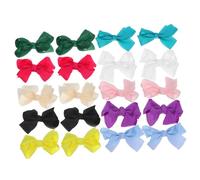 SUPVOX 10paires Barrettes à Nœuds pour Bébés Filles Pinces Multicolores avec Nœuds Décoratifs Accessoires pour Cheveux Garçon Fille pour Fêtes Quotidien