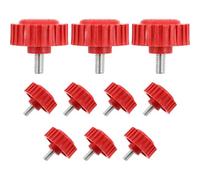 SUPVOX 10pcs Pieds à Vis M6 en Plastique Antidérapants pour Balances Électroniques, Support Stable et Compatible pour Balances Commerciales et Domestiques