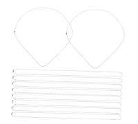 SUPVOX 10pièces Colliers à Billes pour Chiens De Moyenne avec Pendentif Acier Inoxydable Chaîne Confortable Et Résistant