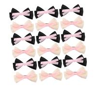 SUPVOX 10pièces Pinces Pour Cheveux Avec Nœuds Petites Barrettes Ruban Pour Filles Accessoires Cheveux Bébés Étudiants Fêtes Et Quotidien