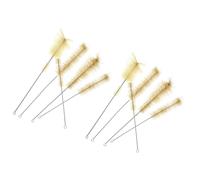 SUPVOX 10pièces Set De Brosses Nettoyantes Pour Bouteilles Avec Manche Long Métallique Brosses Polyvalentes Pour Nettoyage De Flacons Tubes Et Bouteilles Étroites Pour Biberons Et Gourdes