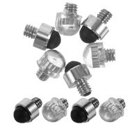 SUPVOX 10pièces Tondeuses pour Gauchers Butoirs de Ciseaux Métal Accessoires pour Ciseaux de Coiffure du Bruit de Rechange Fournitures pour Silencieux pour Tondeuses à Cheveux