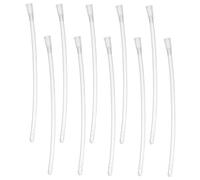 SUPVOX 10pièces Tubes Transparente pour Nourrir Les Perroquets Outils De Nourriture Souples Fournitures pour Oiseaux Et Animaleries