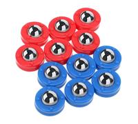 SUPVOX 12 pièces Accessoires pour Football de Table Billes Roulantes Multi-Fonction Roulement Lisse Jeu de Table Football Améliorant Coordination et Dextérité