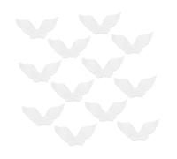 SUPVOX 12 Pièces Ailes d'Ange en Plastique pour Loisirs Créatifs Accessoires Décoratifs DIY pour Noël Pendentifs Ailes pour Ornements Festifs Bricolage Costume et Décoration Maison