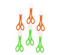 SUPVOX 12 pièces Ciseaux Pince Attrape-Insectes Grands Formats pour Garçon Fille Outils de Collecte Extérieurs Orange et Vert Jouets Exploration Nature Garçon Fille Kit Observation
