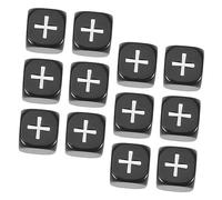SUPVOX 12 pièces Dés de Calcul Mathématique Résistants pour Garçon Fille Jeux Éducatifs Classe Accessoires de Jeu de Rôle pour Apprentissage des Mathématiques