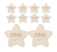 SUPVOX 12 Pièces Disques pour Bébés de Cartes Mensuelles Étoile Double Face pour Suivre de Accessoires Photos pour et Fêtes de Shower