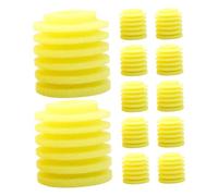 SUPVOX 12 pièces Éponges Filtrantes Aquarium Recharges Filtres Internes pour Bassins Éponge Filtration Fine pour Filtre Cuve de Rechange pour Aquarium et Étang