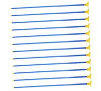 SUPVOX 12 pièces Flèches de Ventouse pour Tir à Jeu Dentraînement Extérieur Sécurisé pour Garçon Fille Flèches de Remplacement Légères et PVC