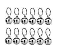 SUPVOX 12 pièces Pet Collar Bells Sound Training Pendant for Dogs and Cats Anti-Lost Hanging Bell Accessories
