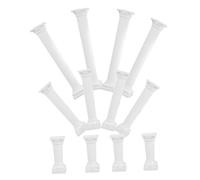 SUPVOX 12 pièces Roman Pillar Mini Columns Set for Doll House Photography Prop and Home Decor Durable Decorative Roman Pillars for Miniature Scenes and Table Display