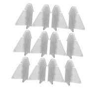 SUPVOX 12 Pièces Window Lock Transparent Sliding Glass Door Child Safety Locks For Patio And Closet Protection