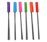 SUPVOX 120 Fanions de Marquage de Jardin en Plastique Coloré 6 Couleurs X 20 Pcs - Drapeaux de Pelouse pour Irrigation, Signalisation Extérieure, Dressage Chiens et Aménagement Paysager