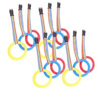 SUPVOX 12pièces Lot de Cordes de Marche pour Crèche Corde de Sécurité pour Garçon Fille de Marche avec Poignée Anneau Détachable pour Salles de Classe