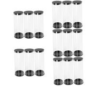 SUPVOX 15 Pièces Baril De Golf Étui De Golf Étui De Transport De Golf Fournitures De Golf Conteneur De Récipient Transparent Petit Affichage Porte- Étui De