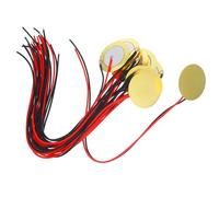 SUPVOX 15 pièces Piezo Discs Guitar Pickup Patch With Cable Acoustic Instrument Piezoelectric Transducer For Enhanced Sound Quality And Easy Installation