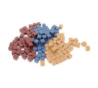 SUPVOX 150 Pièces Dés Vides pour Jeux de Société et Enseignement Cubes pour Mathématiques et Apprentissage Linguistique Accessoires de Classe Créatifs et Interactifs