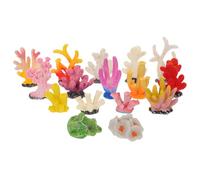 SUPVOX 16 Pièces Micro Paysage Décoration Aquarium Mini Décoration Aquarium Aménagement Paysager Récif De Artificiel Coraux pour