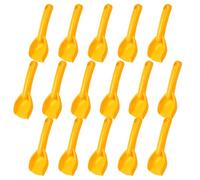 SUPVOX 16 Pièces Pelles Plastique pour Garçon Fille Mini Pelles de Plage Orange Outils de Jardinage Creusage pour Sable Sol et Neige Jouets Éducatifs Portables pour Garçons et Filles