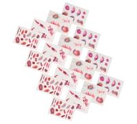 SUPVOX 16feuilles Patchs De Cicatrices Réalistes Kit De Maquillage Zombie Avec Faux Ecchymoses Autocollants De Tatouage Pour Visage Et Corps Décoration Pour Halloween Et Cosplay