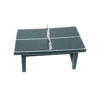 SUPVOX 1Ensemble Dollhouse Realistic Furniture Toy with Table Rackets and Ball
