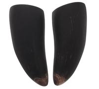 SUPVOX 1paire Coupes Divinatoires Corne De Bœuf Outil Traditionnel pour Précision Divination Et Prédiction Accessoire Spirituel Unique pour Feng Shui Et Décoration