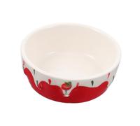 SUPVOX 1pièce Bol Céramique pour Rongeurs Distributeur Eau Et Aliment pour Hamsters Chinchillas Et Petits Animaux Design Stable Et Facile à Nettoyer pour Salle De Bain des Animaux