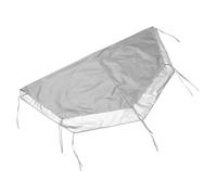 SUPVOX 1pièce Housse De Protection Étanche pour Chenil De Chien Couvre-Cage Et Toit De Parc pour Animaux Extérieur Et Intérieur Gris