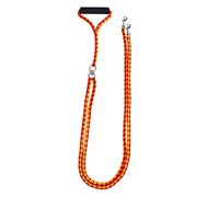 SUPVOX 1pièce Laisse pour Chien Tressée Double Tête Corde De Traction pour Animaux De Compagnie Rouge Et Jaune