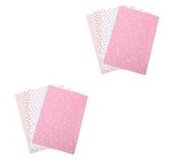 SUPVOX 2 Ensembles Accessoires pour Maison De Poupée Papier Peint pour Maison De Poupée Autocollants Muraux pour Maison De Poupée Revêtement pour Maison De Poupée 5 Feuilles*2