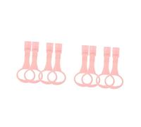 SUPVOX 2 Ensembles Anneau De Traction Pour Lit D'enfant Toys Anneaux De Sécurité Pour Bébé Les Tout-petits Couverture Camp Éclairé Lit De Bébé Barre De Traction Pp 4 Pièces * 2