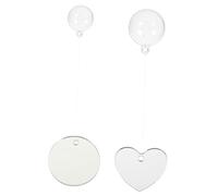 SUPVOX 2 Ensembles Betta Mirror Set Floating Fish Tank Decorations for Betta Training Delicate Aquarium Ornament Suitable for Fresh and Salt Water