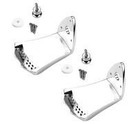 SUPVOX 2 Ensembles Cordier de Mandoline Argenté en Métal à 8 Cordes,