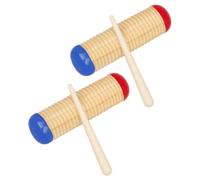 SUPVOX 2 Ensembles Hammers Bois pour Percussion Instruments de Musique à Secouer avec Sable Jouets Éducatifs pour Garçon Fille