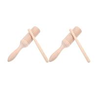 SUPVOX 2 Ensembles Instruments de Percussion pour Garçon Fille Outils Musicaux Bois pour Garçon Fille Éducatifs pour Développer Créativité Musicale des Tout Petits