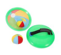 SUPVOX 2 Ensembles Jeu de Lance et Attrape avec Balles Collantes Raquettes Colorées Légères pour Garçon Fille Interactif Intérieur et Extérieur Favorisant Coordination Main-œil et Esprit