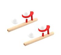 SUPVOX 2 Ensembles Jeux de Soufflage Flottant de Jouets Amusants avec Balles Équilibrantes pour Améliorez Interaction Parent et Développez