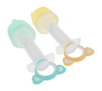 SUPVOX 2 Ensembles Pet Medicine Dispenser Liquid Food Feeder with Tube Cute Koala Design for Small Animals Puppies and Cats